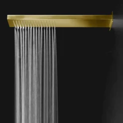 Soffione Doccia in Acciaio con Getto a Pioggia Made in Italy - Nairobi