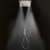 Soffione Doccia Quadrato in Acciaio Inox con Nebulizzatori Made in Italy - Selmo