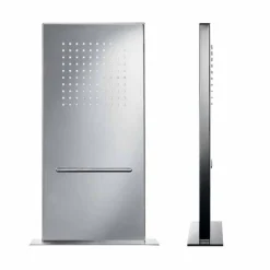 Soffione Doccia Rettangolare in Acciaio Inox da Parete Made in Italy - Anito