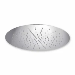 Soffione Doccia Rotondo da Soffitto in Acciaio Moderno Made in Italy - Damian
