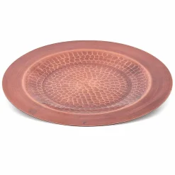 Sottopiatto in Rame Massiccio Verde o Imbrunito 31 cm 6 Pezzi - Rocho