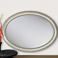 Specchiera a muro design moderno in legno fatta in Italia Edoardo