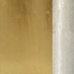 Specchiera a muro design moderno in legno a mano made in Italy Stefano