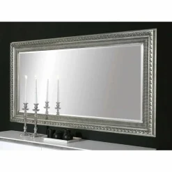 Specchiera da muro legno a mano design moderno made in Italy Claudio