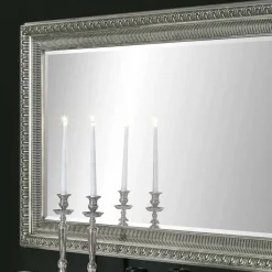 Specchiera da muro legno a mano design moderno made in Italy Claudio