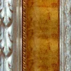 Specchiera da muro rettangolare linee moderne legno made Italy Umberto