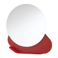 Specchiera da Parete con Mensola in Metallo in Vari Colori Made in Italy - Hera