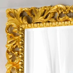 Specchiera da parete design classico Ives, 100x120 cm