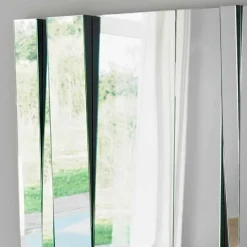 Specchiera da Parete di Design Moderno in Vetro e Metallo Made in Italy – Pallino