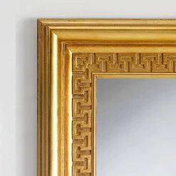 Specchiera da parete di design con cornice in legno Viva, 96x132 cm