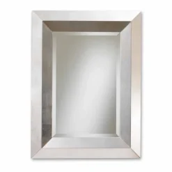 Specchiera da parete di design con cornice in legno Lotto