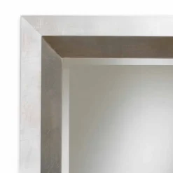 Specchiera da parete di design con cornice in legno Lotto