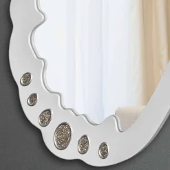 Specchiera da parete di design Trilli Bianca by Viadurini Decor, made in Italy