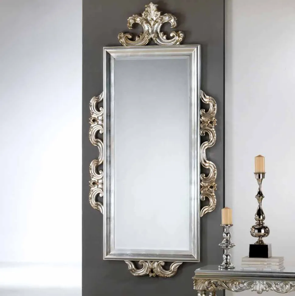 Specchiera da parete di design Guy, 118x240 cm, made in Italy