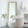 Specchiera da Parete in Plexiglass Oro, Argento o Bronzo con Cornice - Nettare
