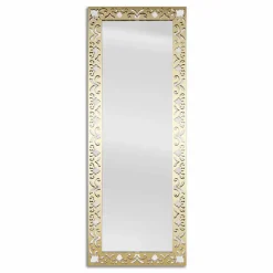 Specchiera da Parete in Plexiglass Oro, Argento o Bronzo con Cornice - Nettare