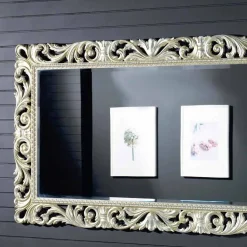 Specchiera da parete legno ayous design moderno fatta in Italia Nicola