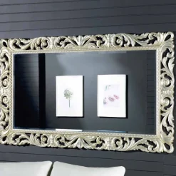 Specchiera da parete legno ayous design moderno fatta in Italia Nicola