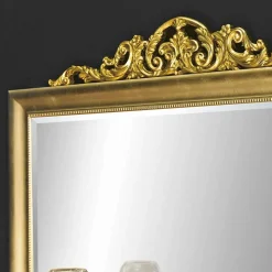 Specchiera da parete moderna realizzata in legno in Italia Kevin