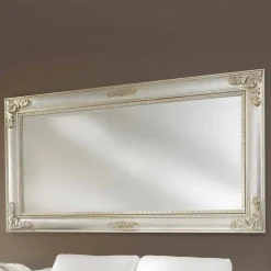 Specchiera da parete realizzata a mano legno ayous made Italy Alessio