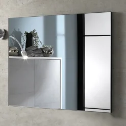 Specchiera Filo Lucido con Cornice Rivestita Made in Italy - Want