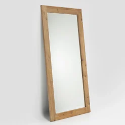 Specchiera in Legno di Pino Naturale Invecchiato Spazzolato - Acerno