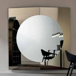 Specchiera Muro di Design Moderno Composta da 3 Pannelli Made in Italy – Bristol