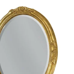 Specchiera Ovale con Specchio Molato Made in Italy - Avus