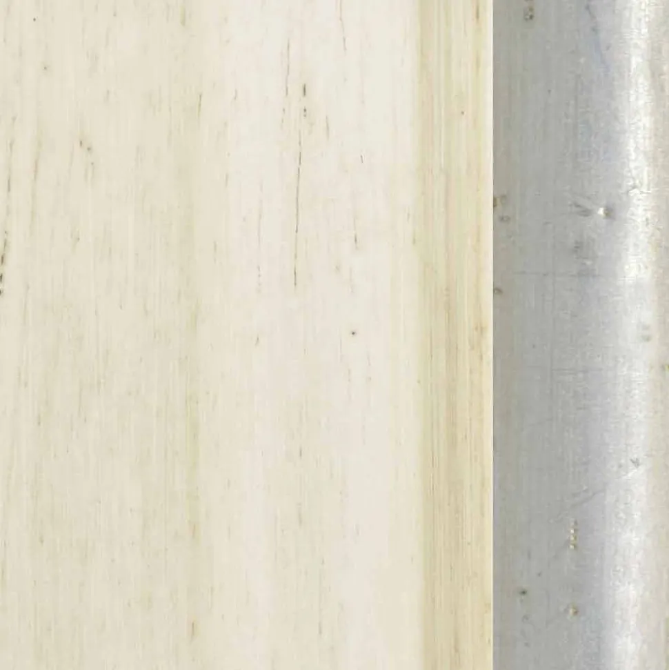 Specchiera parete legno geloton moderna a mano fatta in Italia Dario