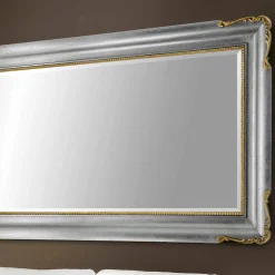 Specchiera parete prodotta a mano legno realizzata in Italia Cristian