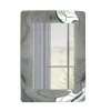 Specchiera Rettangolare con Cornice in Vetro Ondulato Made in Italy - Vira