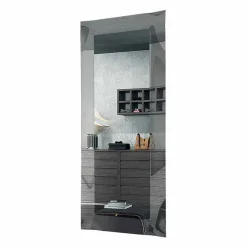 Specchiera Rettangolare di Design con Cornice in Vetro Made in Italy - Eclisse