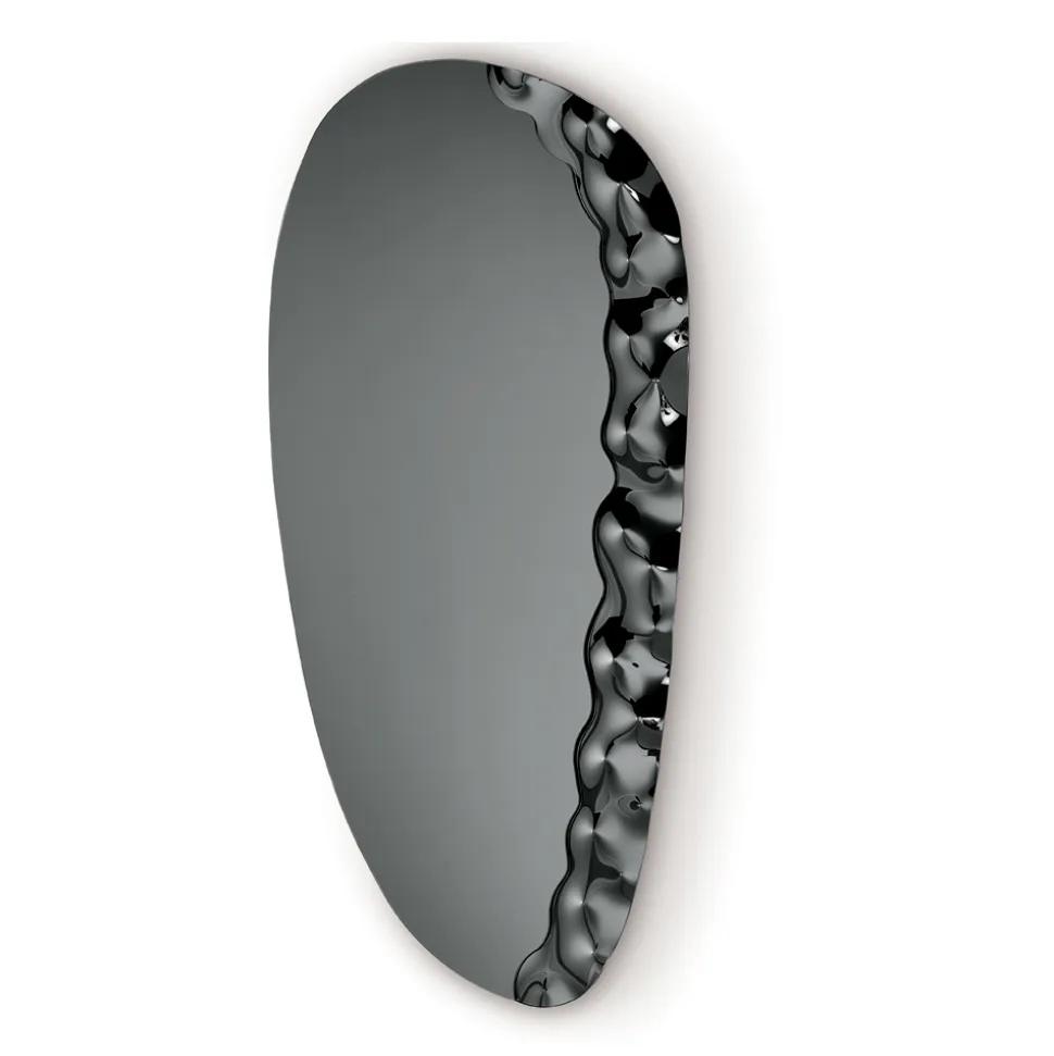 Specchiera Sagomata con Inserto in Vetro Mosso Made in Italy - Amata