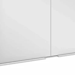 Specchio Contenitore da Incasso in Alluminio Verniciato Argento, Moderno- Demon