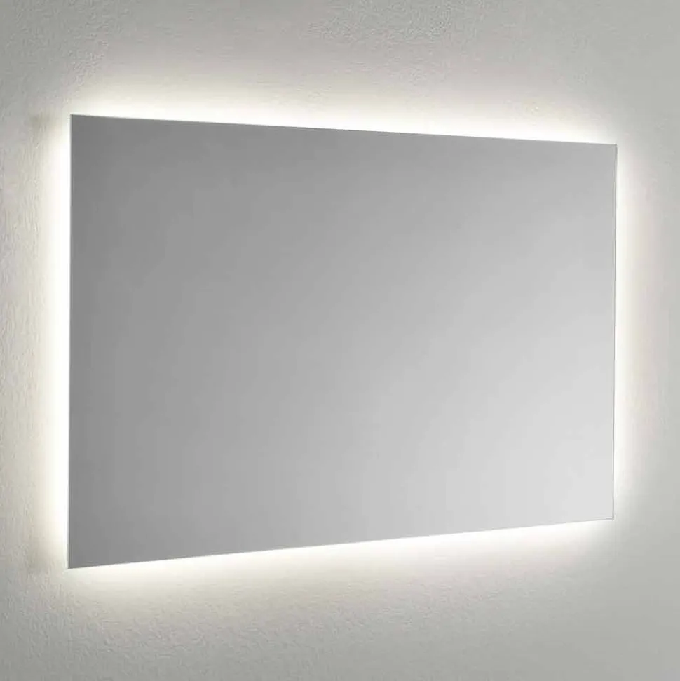 Specchio da Muro con Retroilluminazione LED sui 4 Lati Made in Italy - Romio