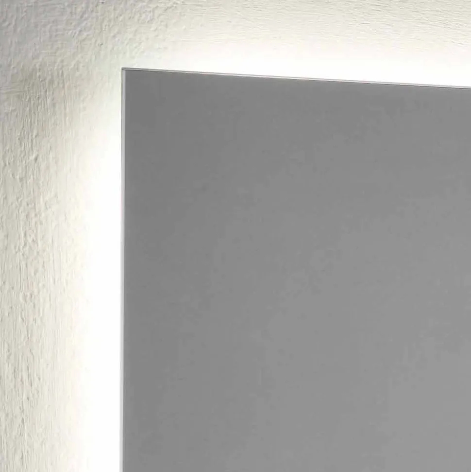 Specchio da Muro con Retroilluminazione LED sui 4 Lati Made in Italy - Romio