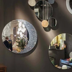 Specchio da muro 100% Made in Italy di design contemporaneo Aldo