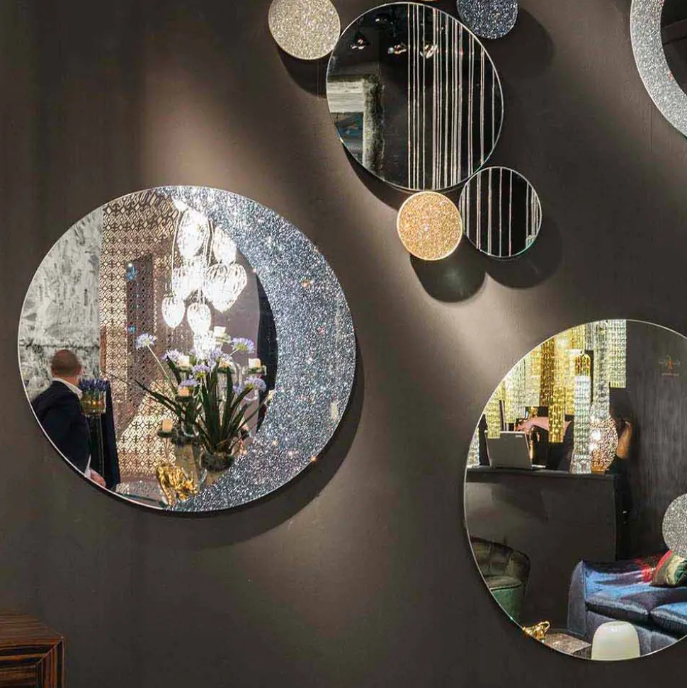 Specchio da muro 100% Made in Italy di design contemporaneo Aldo