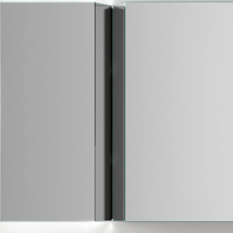 Specchio da Parete con Taglio Laterale a V Made in Italy - Spirit