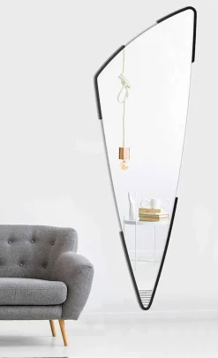 Specchio da Parete Decorativo Design Moderno in 4 Colori Made in Italy - Spino