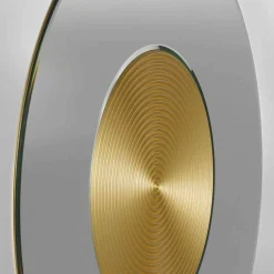 Specchio da parete di design con supporto in MDF Malva