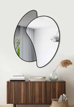 Specchio da Parete di Design Grande con Struttura Colorata Moderno - Mantra