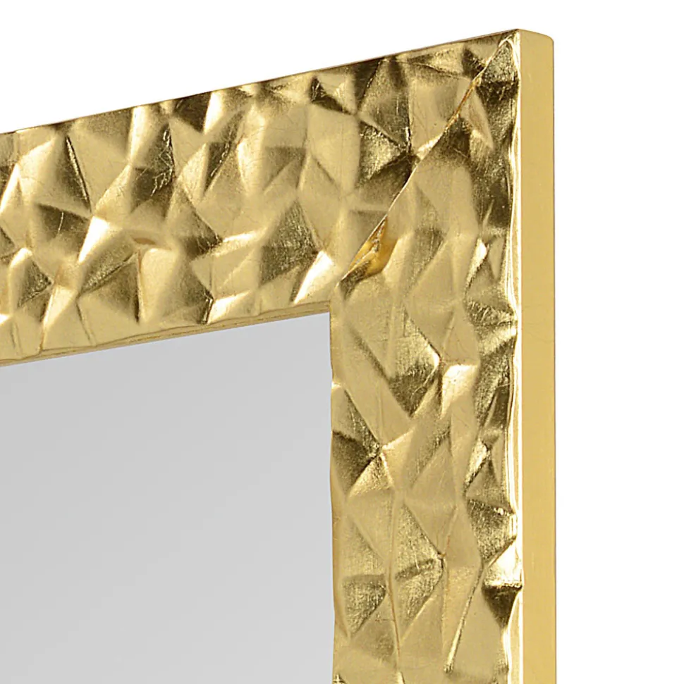 Specchio da Parete in Legno Decorato a Mano Realizzato in Italia - Niagara