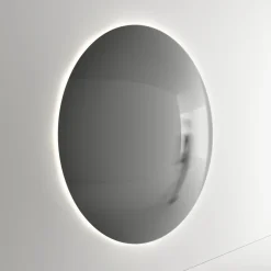 Specchio da Parete in Vetro Curvo Convesso in Diverse Finiture - Luce