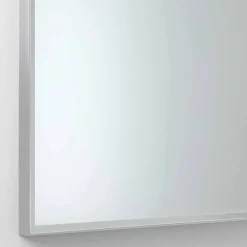 Specchio da Parete Quadrato con LED in Vetro Satinato Made in Italy - Mirro