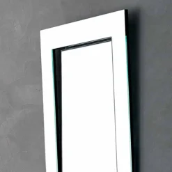 Specchio da Parete Rettangolare con Cornice Inclinata Made in Italy – Salamina