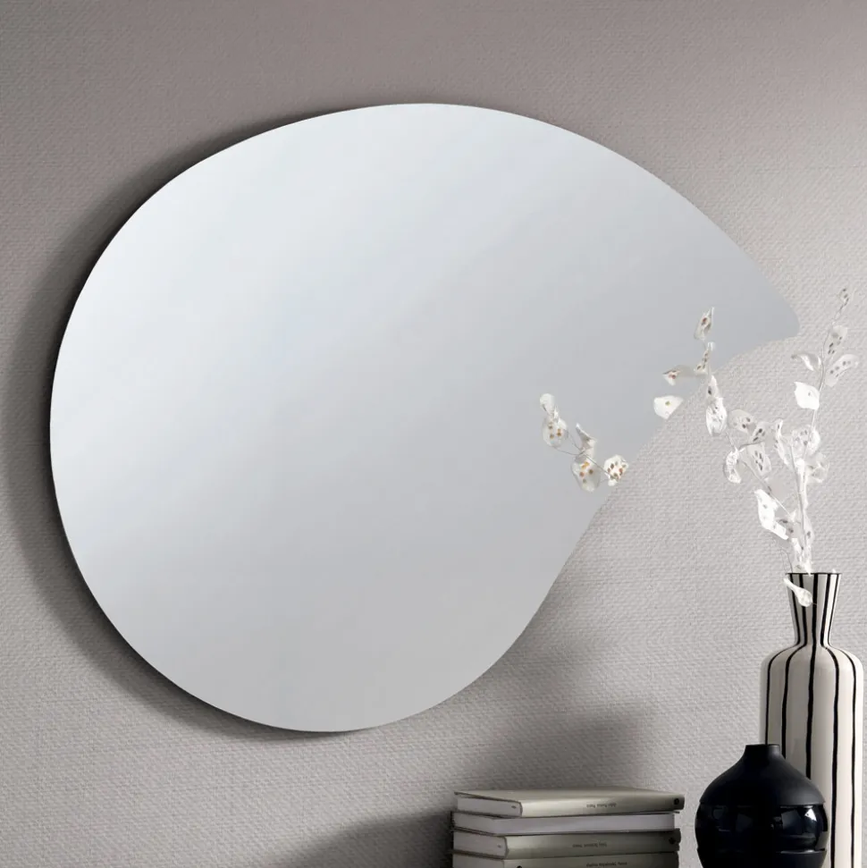 Specchio da Parete Sagomato a Forma di Goccia Made in Italy - Aurelia