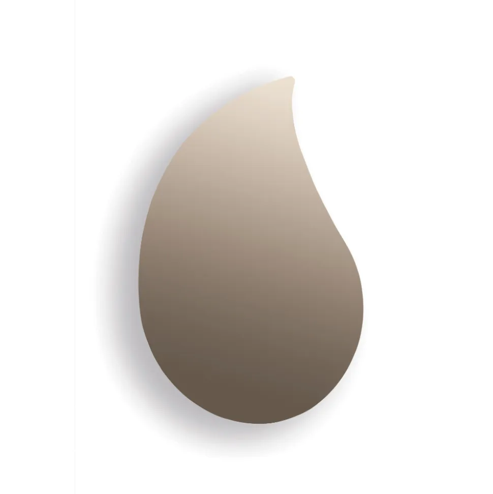 Specchio da Parete Sagomato a Forma di Goccia Made in Italy - Aurelia