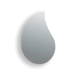 Specchio da Parete Sagomato a Forma di Goccia Made in Italy - Aurelia