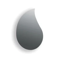 Specchio da Parete Sagomato a Forma di Goccia Made in Italy - Aurelia